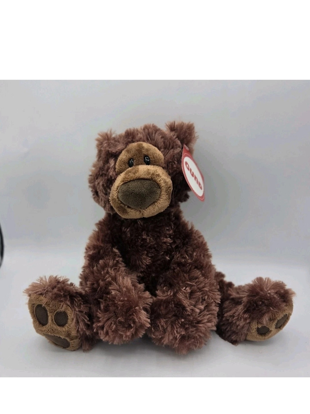 New Tag Gund Philbin Chocolate Brown Teddy Bear Plush 12" 6047540